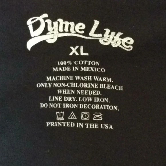 Dyme Lyfe University of Miami Gold Chain T-Shirt - Picture 4 of 4